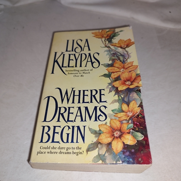 Where Dreams Begin by Lisa Kleypas 2000 Used PB - Picture 1 of 6